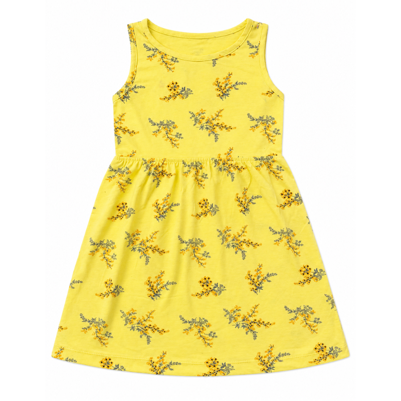 Floral Sleeveless Frock