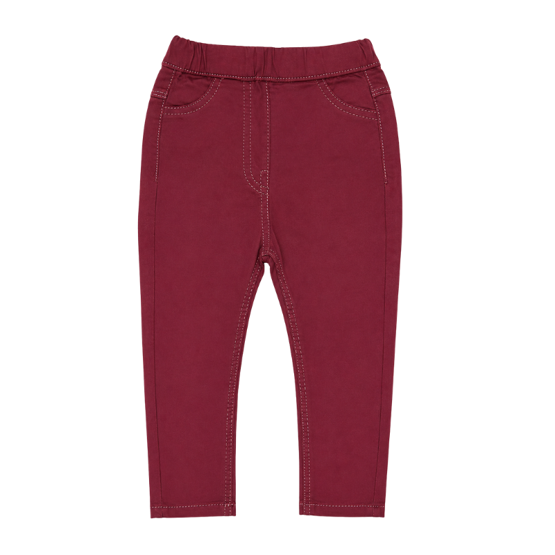 Girls Basic Cotton Pants