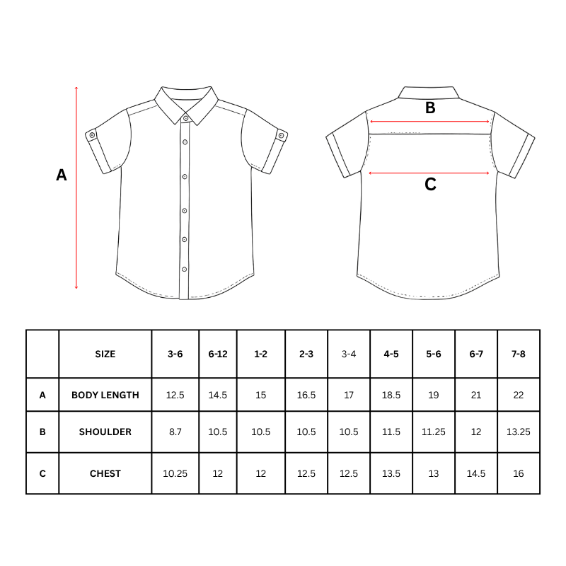 Chambray Formal Shirt