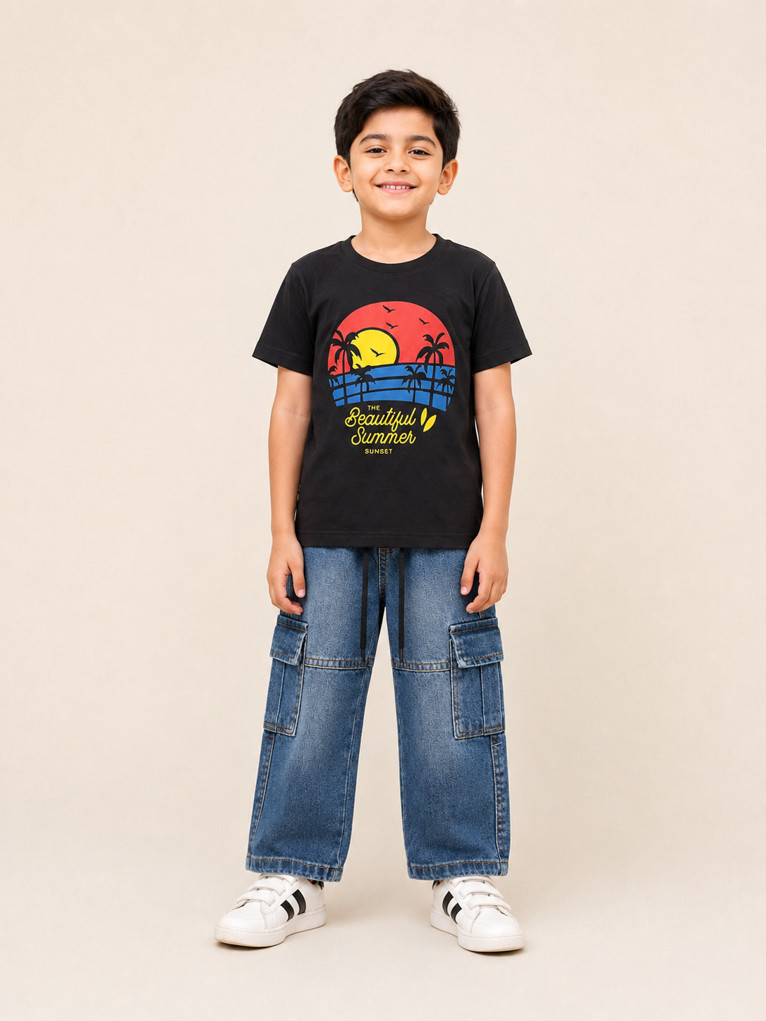 The Beautiful Summer Sunset Graphic T.Shirt
