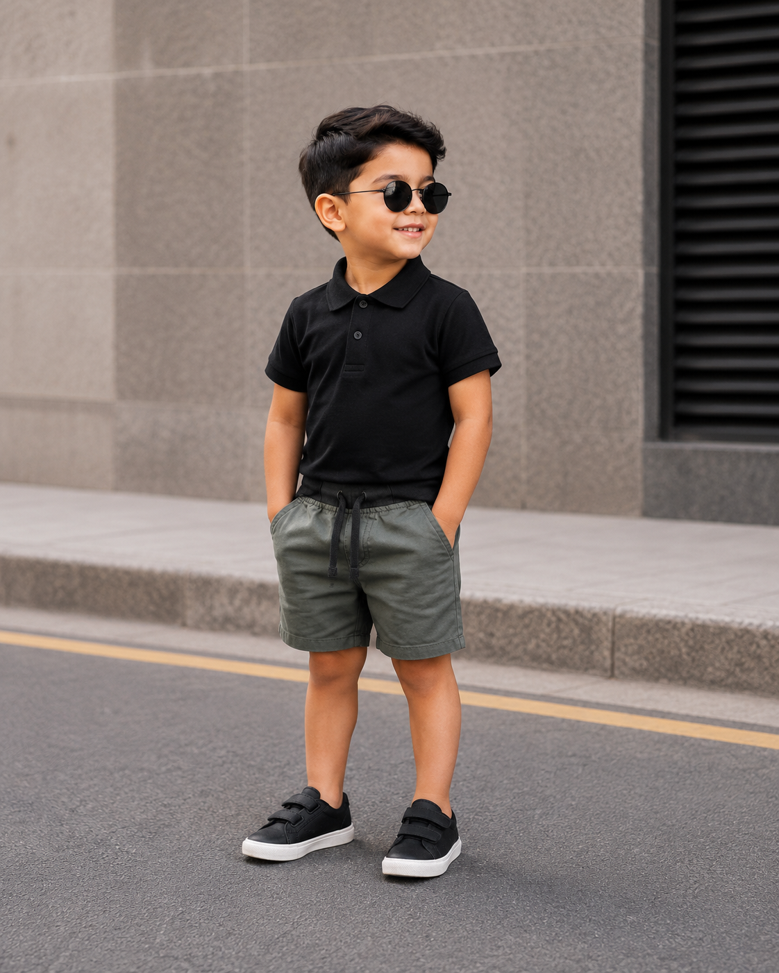 POLO Collared (Black)