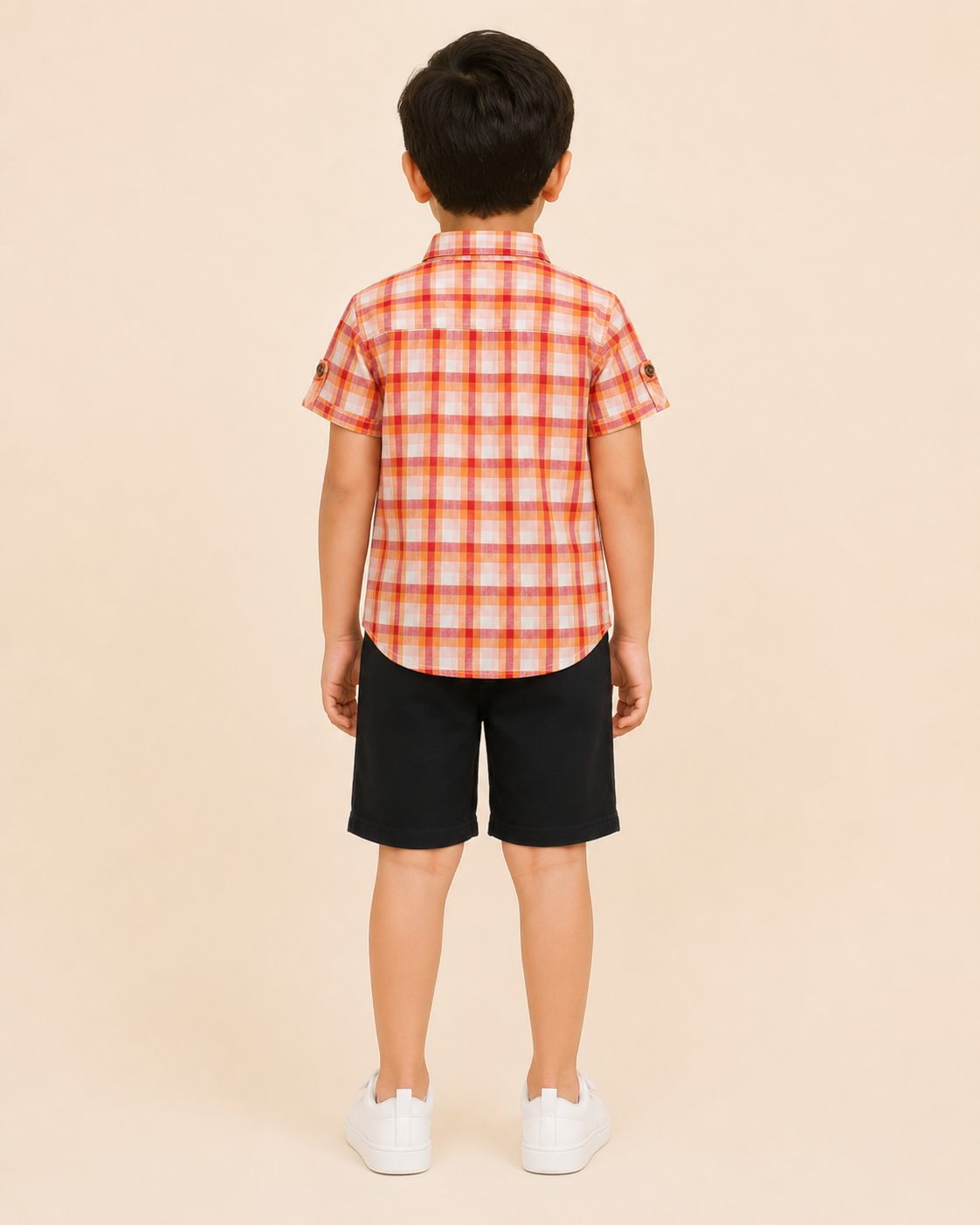 Dry Check Open Shirt