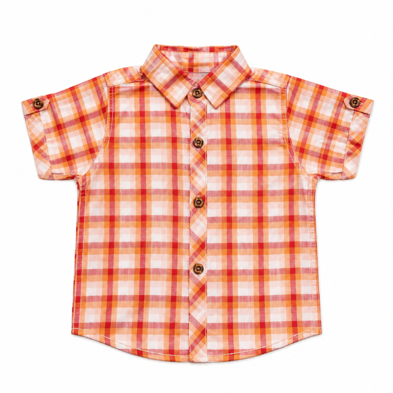 Dry Check Open Shirt