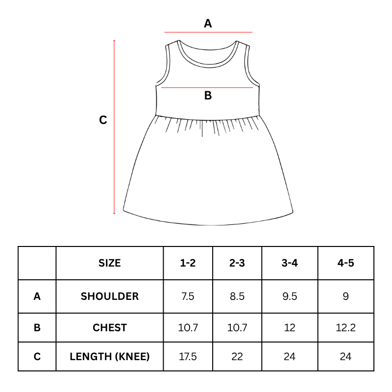 Polka Dot Sleeveless Frock
