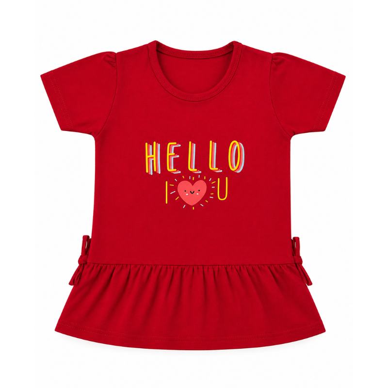 Hello Frill T-Shirt