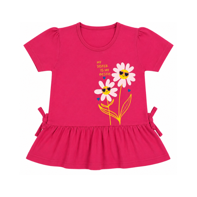 Flower Frill T Shirt