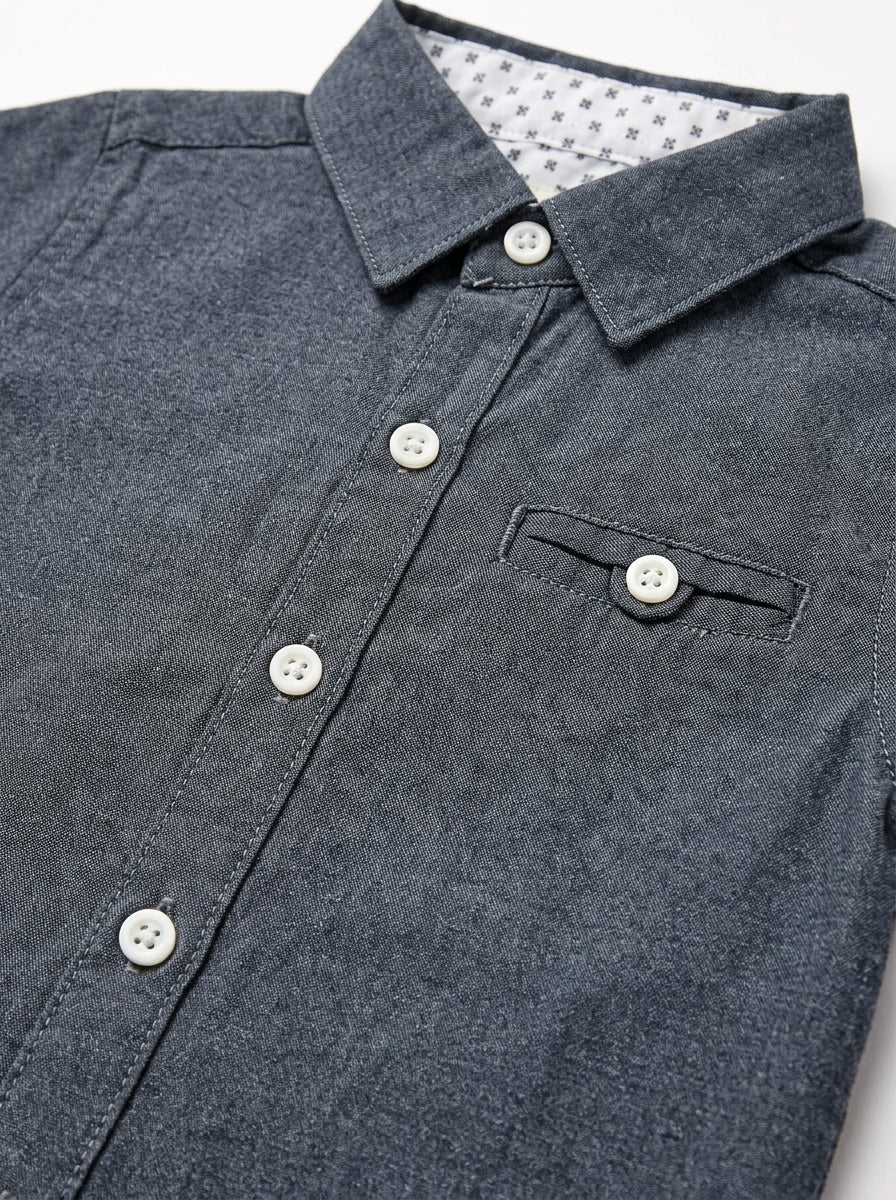 Chambray Formal Shirt