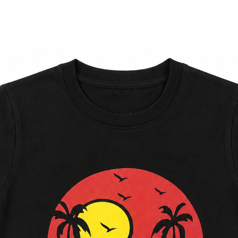 The Beautiful Summer Sunset Graphic T.Shirt